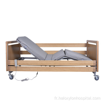 lits électriques à l&#39;hôpital avec matelas de lit de soins Homestyle